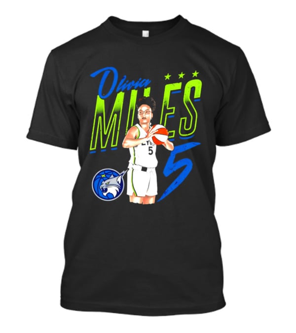 Olivia Miles Minnesota Lynx 5 Star Player T-Shirt