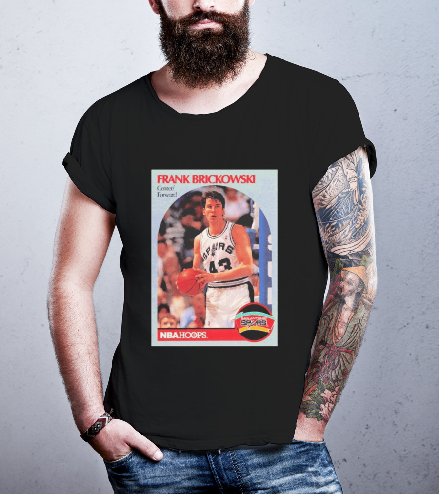 Frank Brickowski Center Forward San Antonio Spurs NBA Hoops T-Shirt