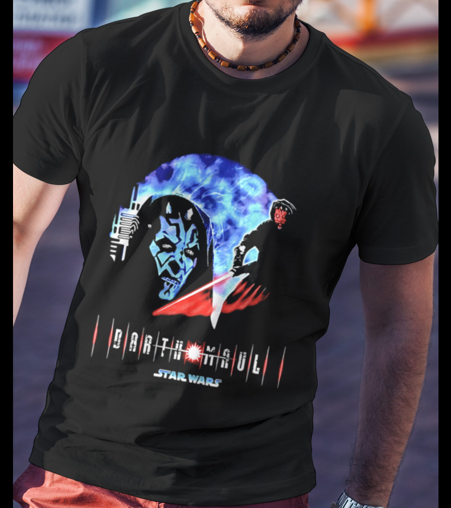 Darth Maul Star Wars Mandalorian Grogu World Premiere T-Shirt
