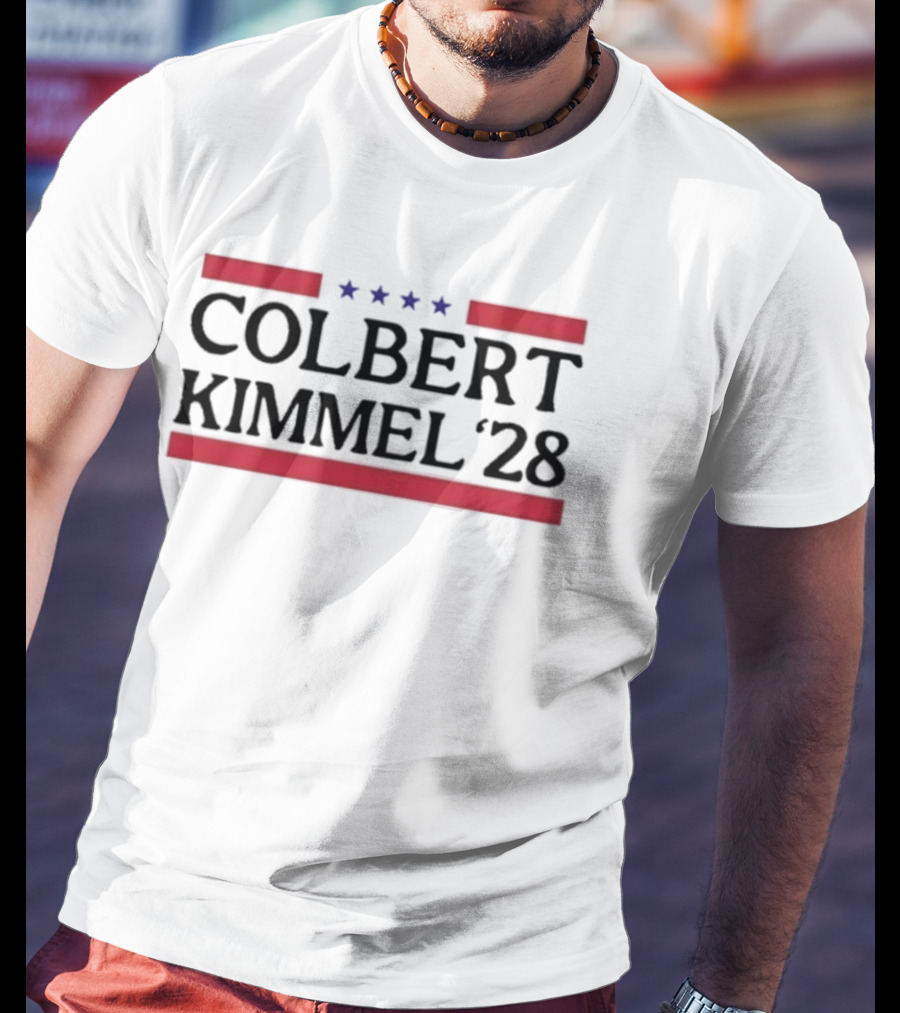 Colbert Kimmel 28 Stars And Stripes T-Shirt