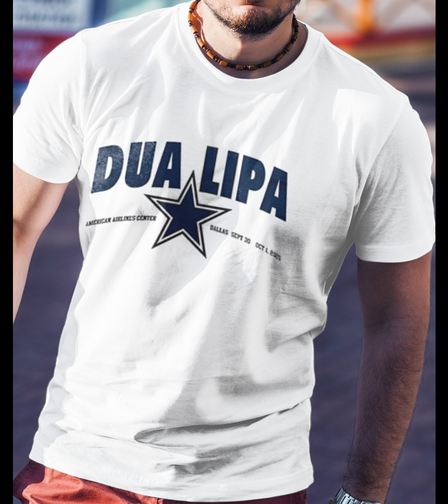 Dua Lipa Dallas Cowboys Arlington Stadium Concert Oct 23 T-Shirt