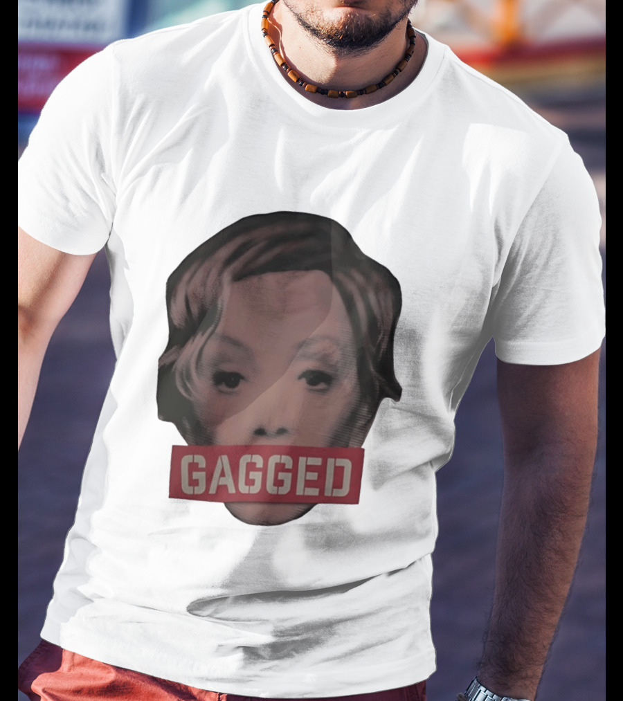 Deborah Vance Gagged Censored Mouth Retro Pop T-Shirt