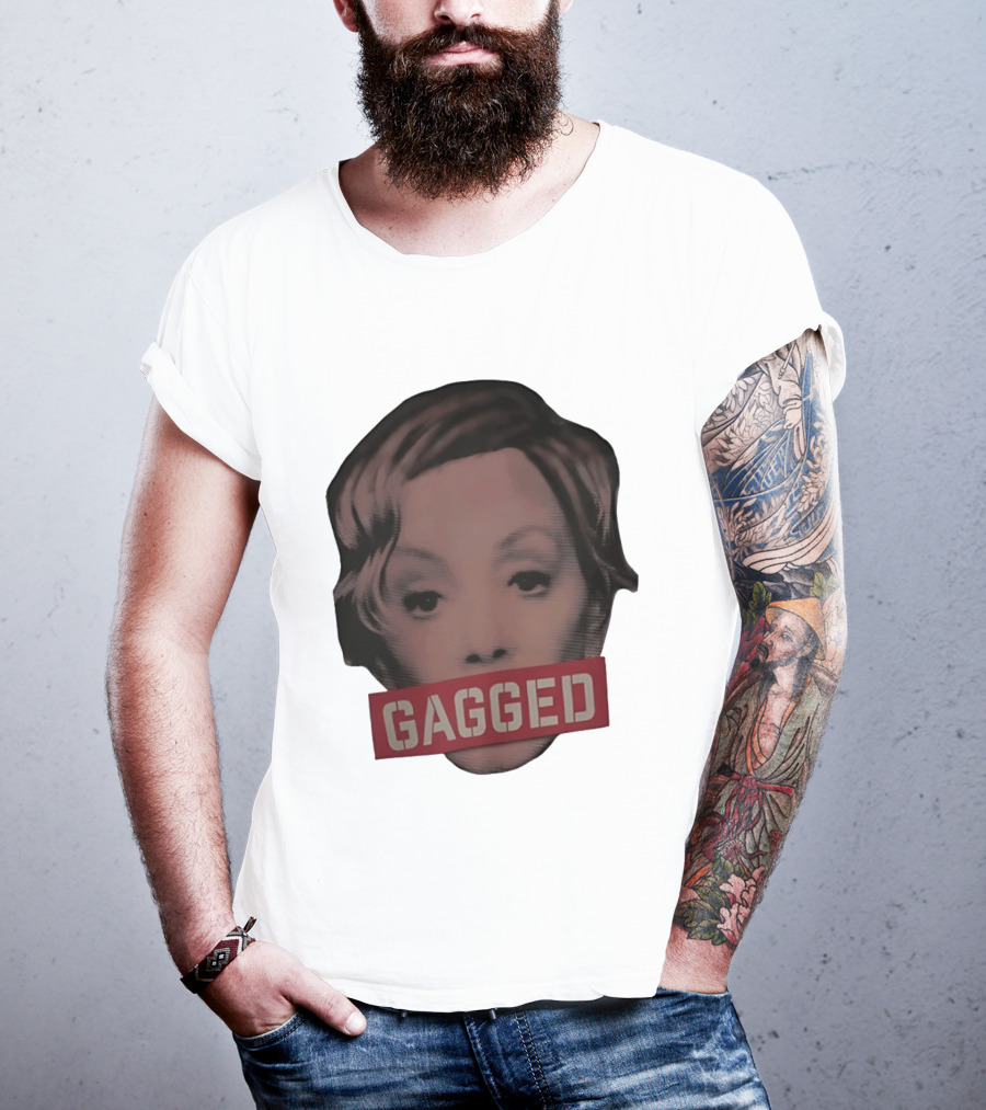 Deborah Vance Gagged Censored Mouth Retro Pop T-Shirt