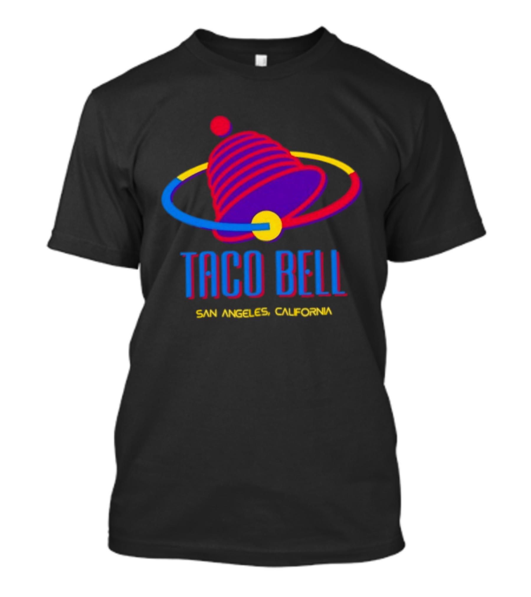 Taco Bell San Angeles California Retro Futuristic T-Shirt