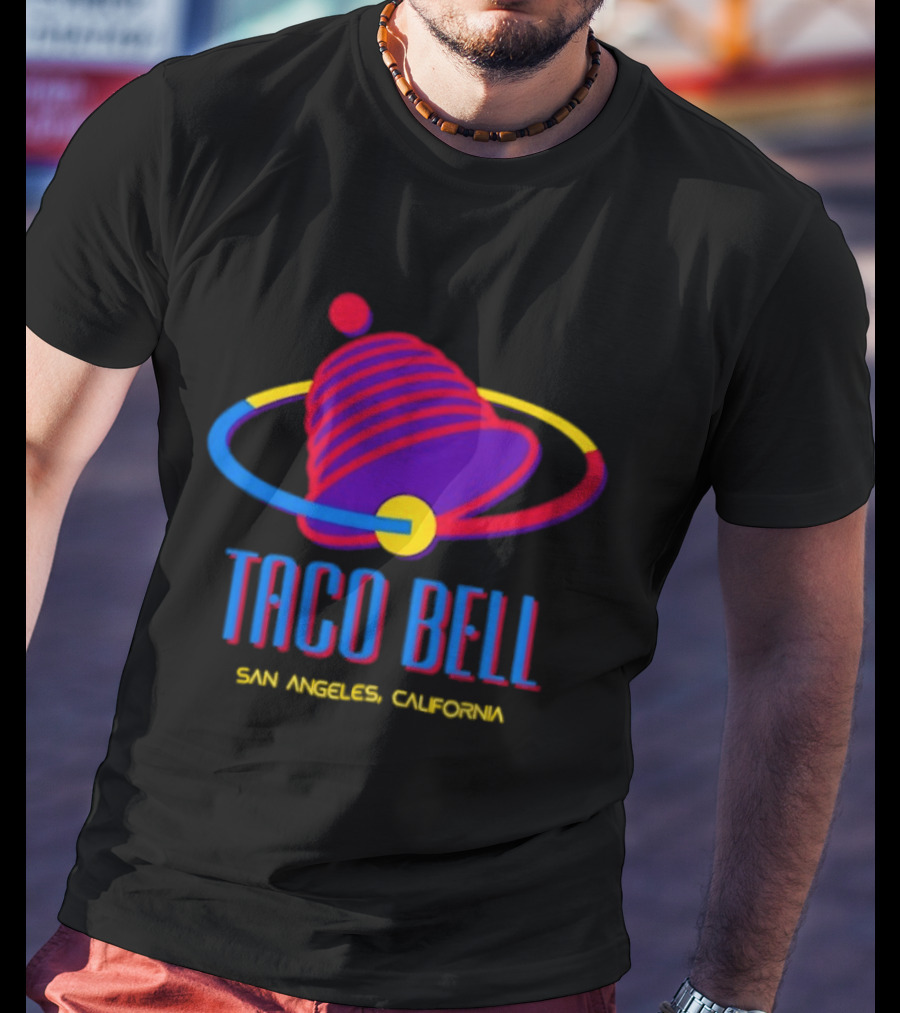 Taco Bell San Angeles California Retro Futuristic T-Shirt