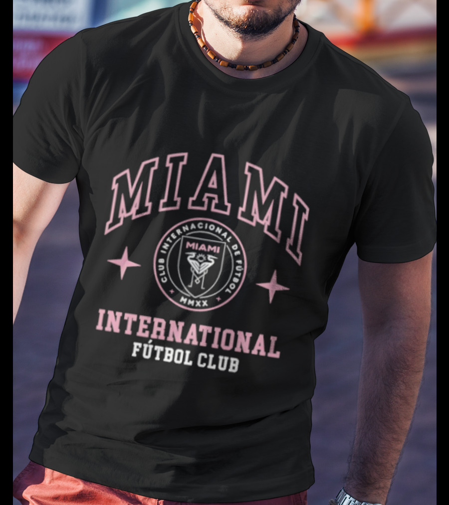 Miami Club Internacional De Fútbol 2026 Emblem MLS Soccer Team T-Shirt