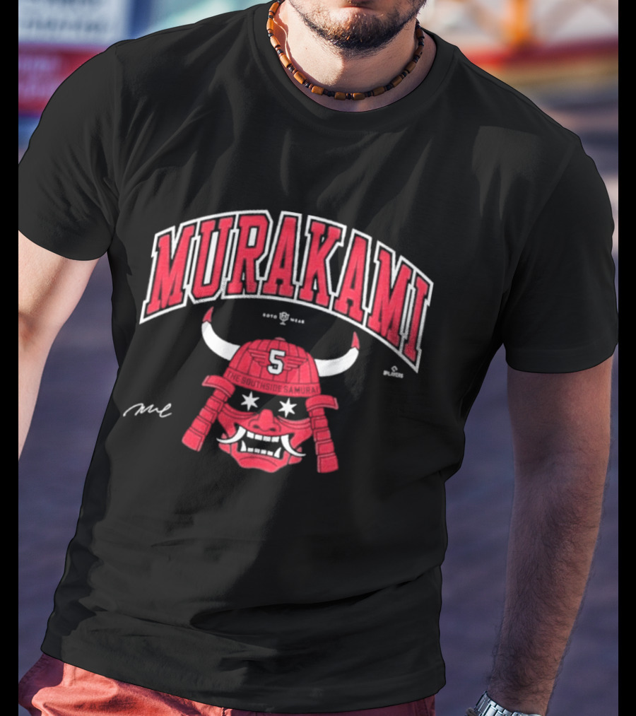Murakami 5 Samurai Helmet Stars T-Shirt