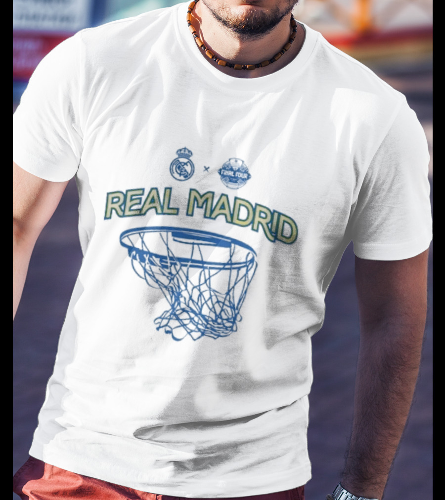 Real Madrid BC EuroLeague Final 4 Athens 2026 Basketball Net T-Shirt