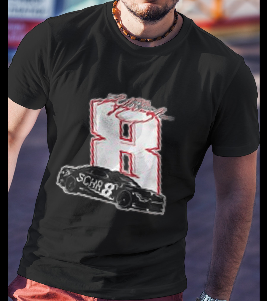 Because You Never Know When The Last One Is Kyle Busch Number 8 NASCAR Schrader Racing T-Shirt