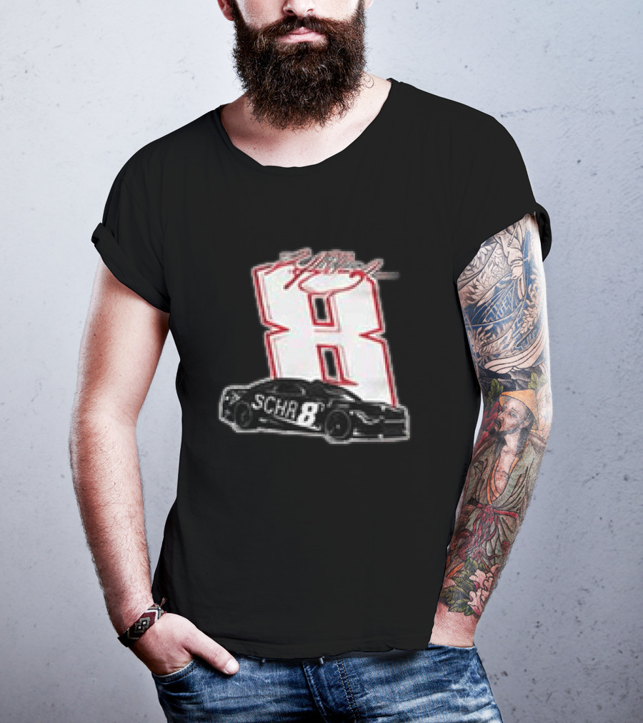 Because You Never Know When The Last One Is Kyle Busch Number 8 NASCAR Schrader Racing T-Shirt