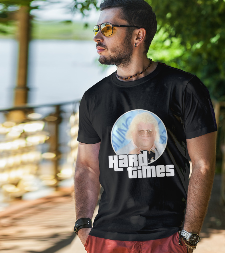 Dusty Rhodes Wrestling Icon Hard Times T-Shirt