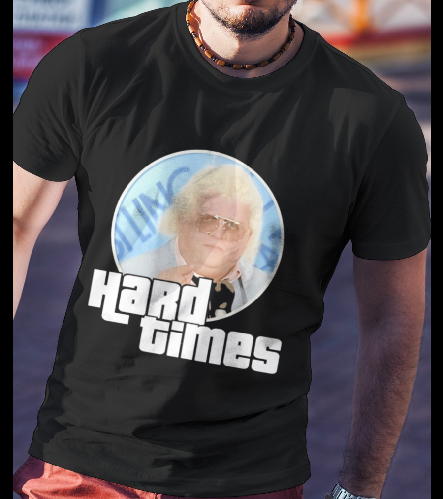 Dusty Rhodes Wrestling Icon Hard Times T-Shirt