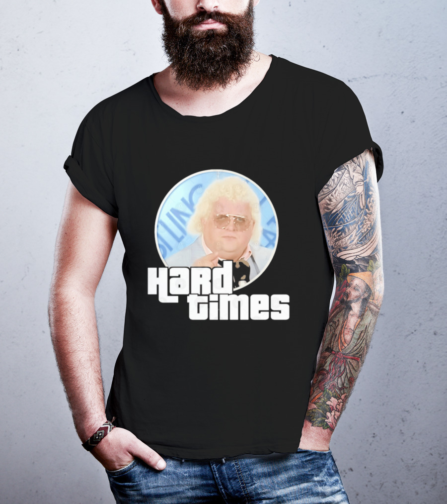 Dusty Rhodes Wrestling Icon Hard Times T-Shirt
