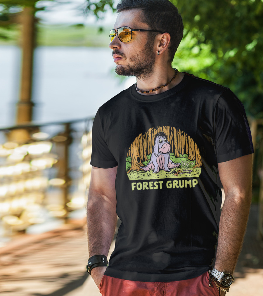 Eeyore Forest Grump Winnie The Pooh Inspired Mashup T-Shirt