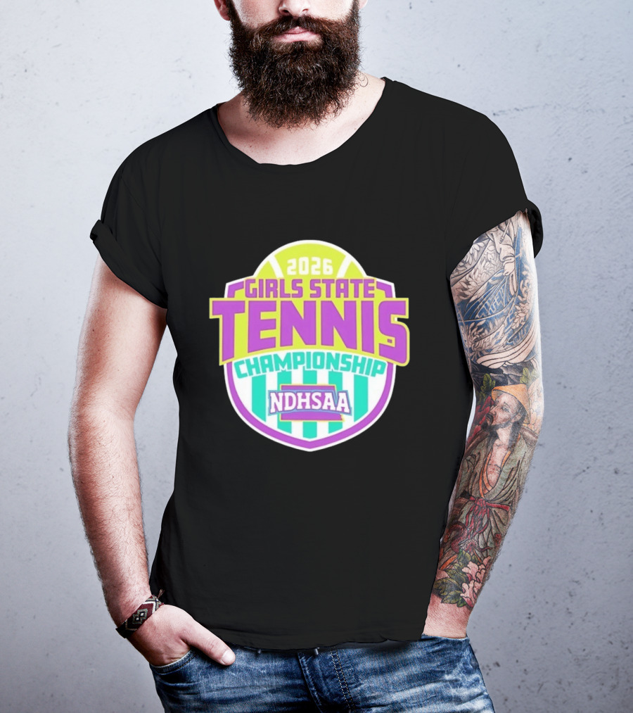 2026 Girls State Tennis Championship NDHSAA T-Shirt