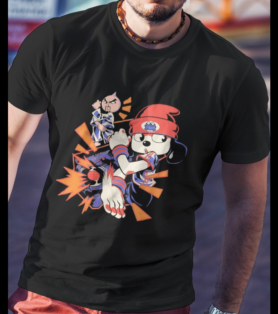 Ness Ninja EarthBound Smash Bros Battle Action T-Shirt