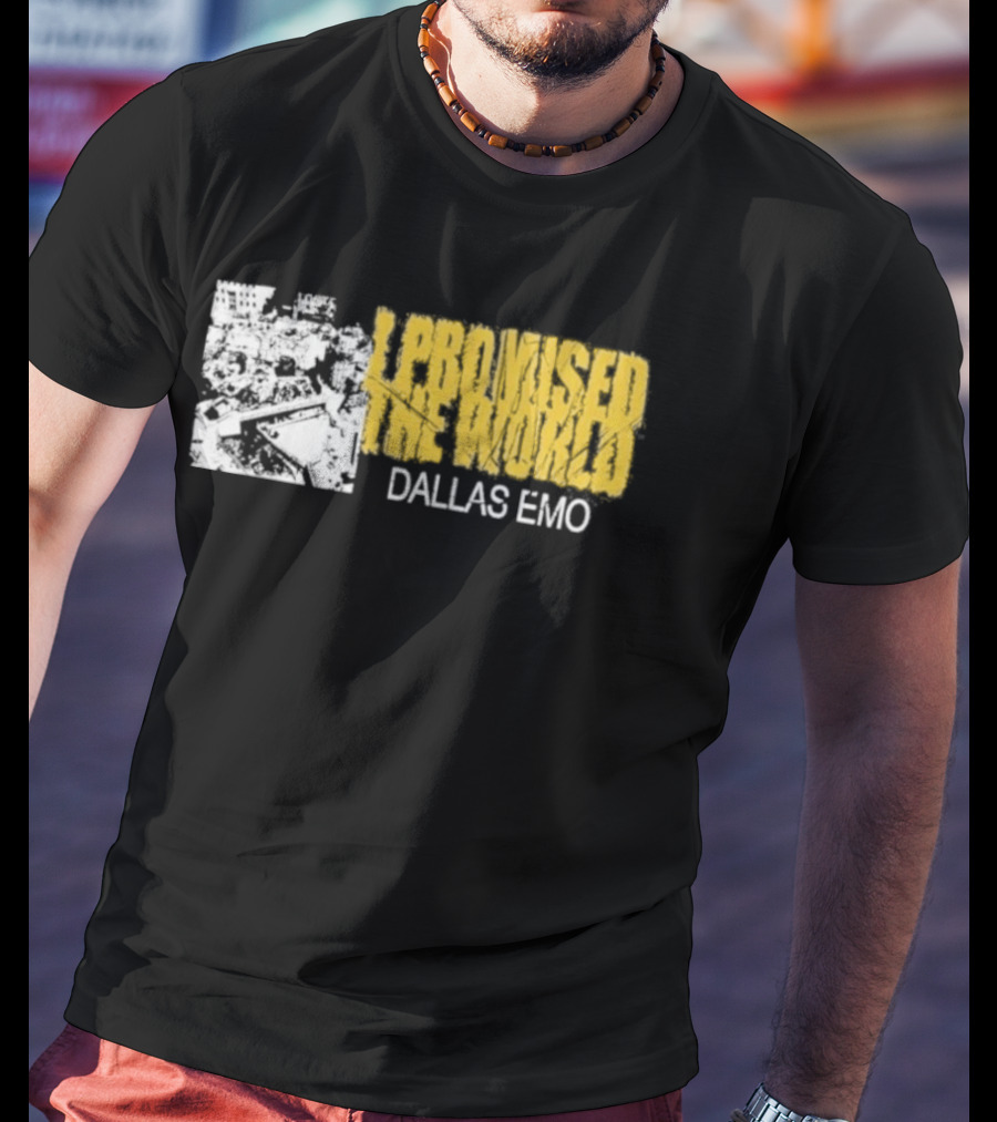 I Promised The World Dallas Emo Music T-Shirt