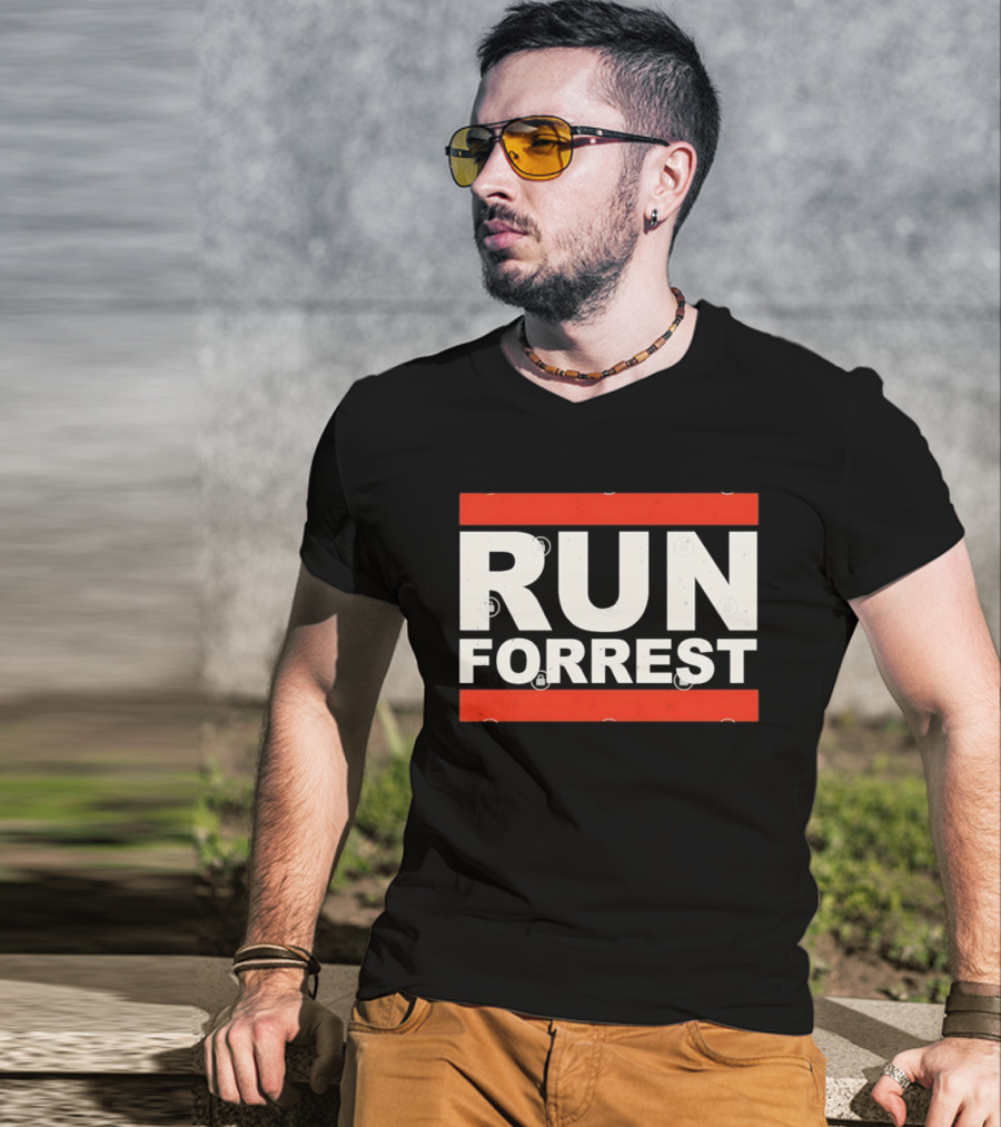 Run Forrest Gump Mashup With Run DMC T-Shirt