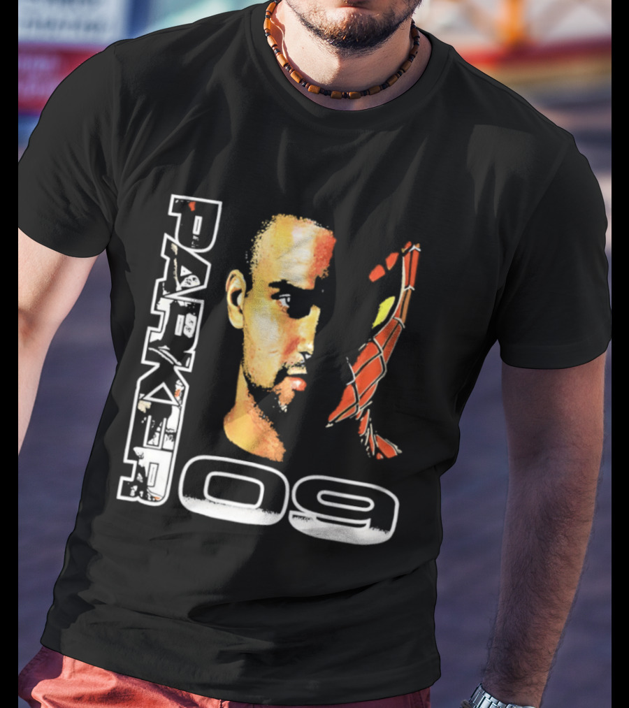 Parker 09 Spiderman San Antonio Spurs T-Shirt