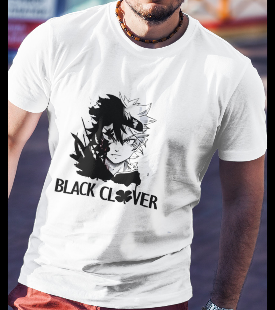 Black Clover Asta Split Demon Form Never Give Up Anime Manga 2026 Future Arc T-Shirt