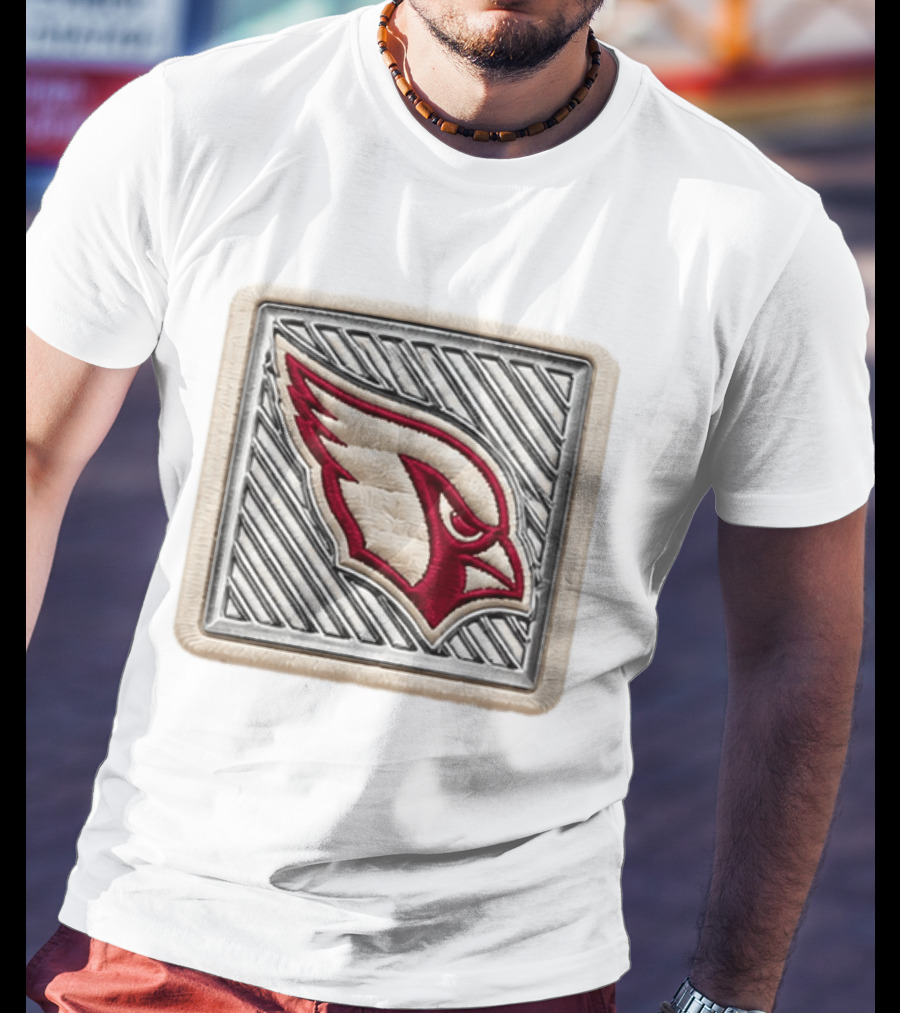 Cardinals 2026 Training Camp Hat Arizona Cardinals Embroidered Patch T-Shirt