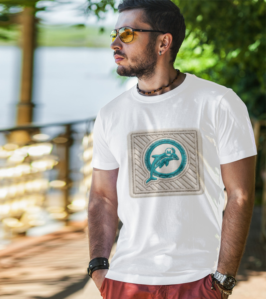 Dolphins 2026 Training Camp Emblem Patch T-Shirt