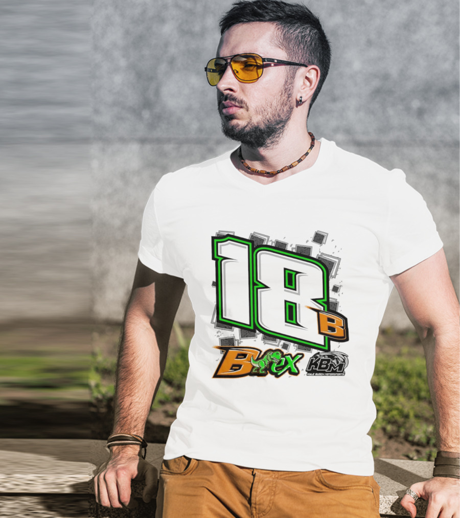 18 B Brex KBM Kyle Busch Motorsports Rex Racing T-Shirt