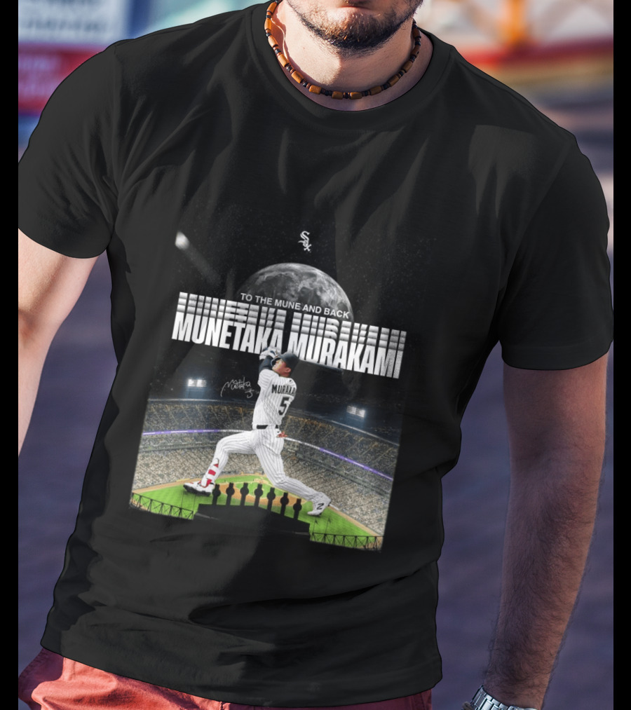 Munetaka Murakami To The Mune And Back Baseball Moon Stadium T-Shirt