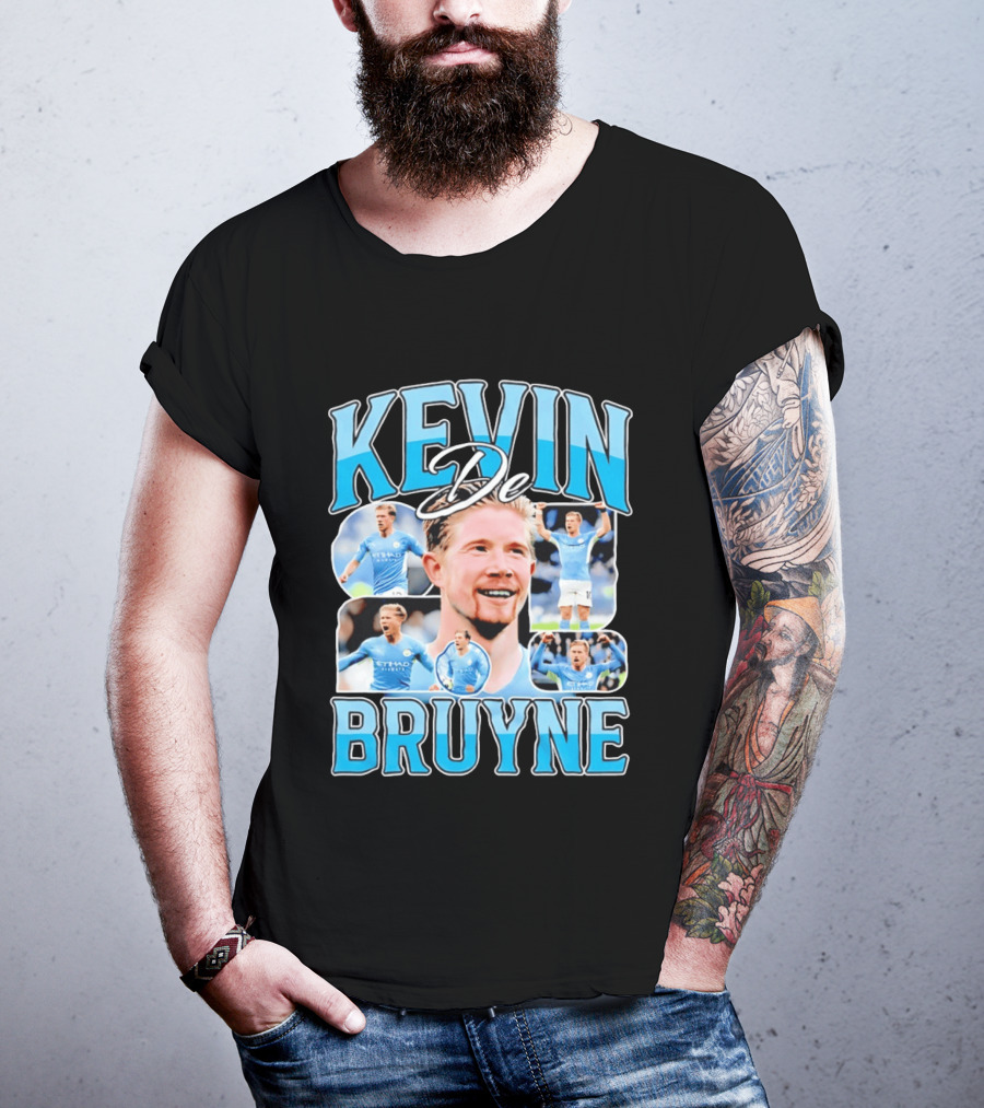 Kevin De Bruyne Manchester City Football Moments T-Shirt