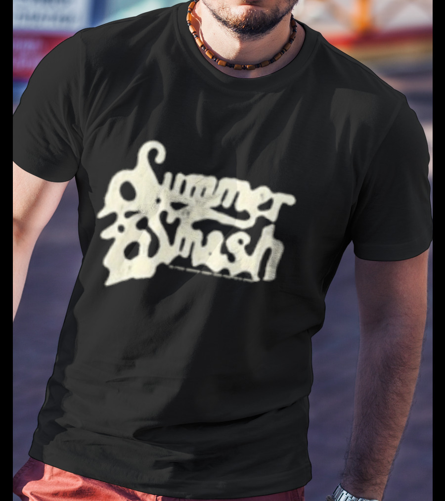 Summer Smash Festival Lineup 2026 Paint Splatter T-Shirt