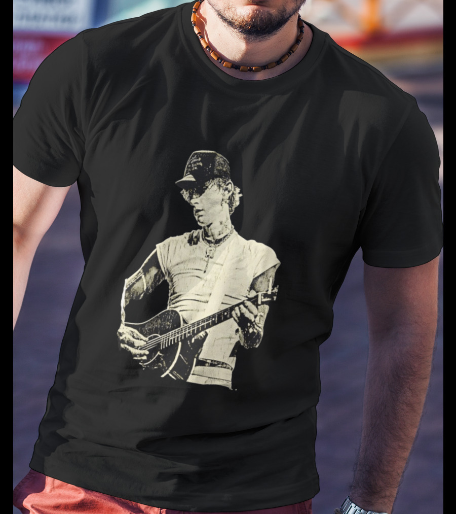 Machine Gun Kelly Americana Tour 2026 Vintage Guitar T-Shirt