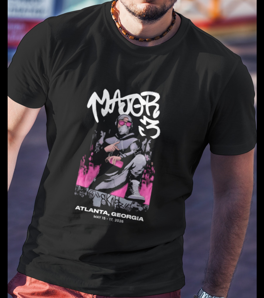 Major 3 Atlanta Georgia May 16 17 2026 Street T-Shirt
