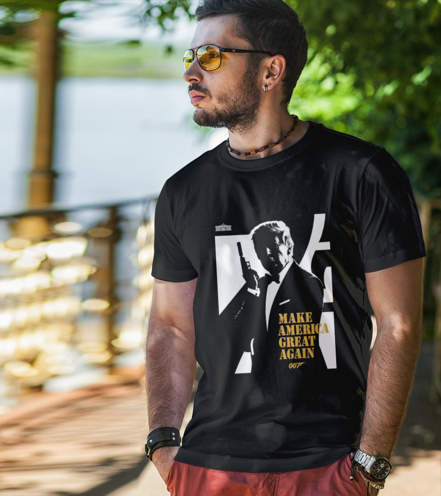 Trump 007 Make America Great Again Bond T-Shirt