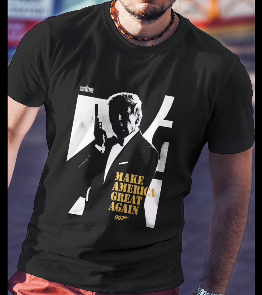 Trump 007 Make America Great Again Bond T-Shirt