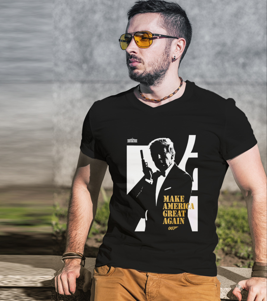 Trump 007 Make America Great Again Bond T-Shirt
