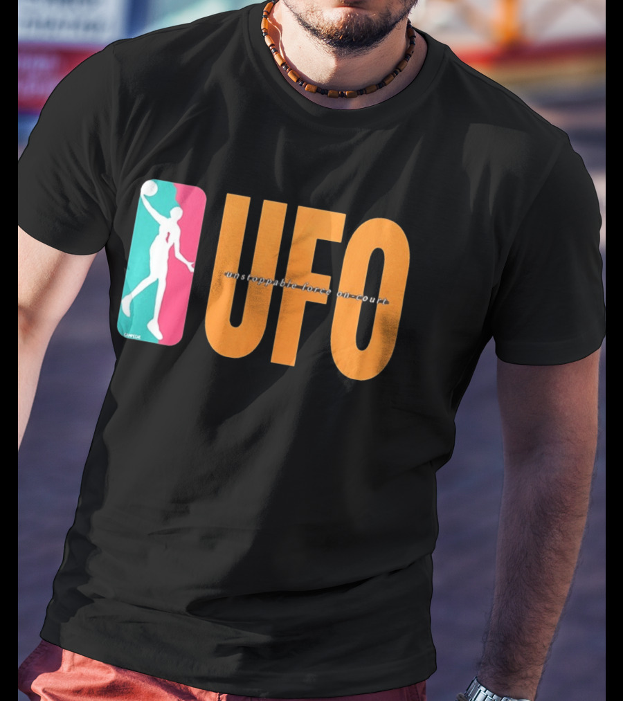 UFO Unstoppable Force On Court San Antonio Spurs T-Shirt