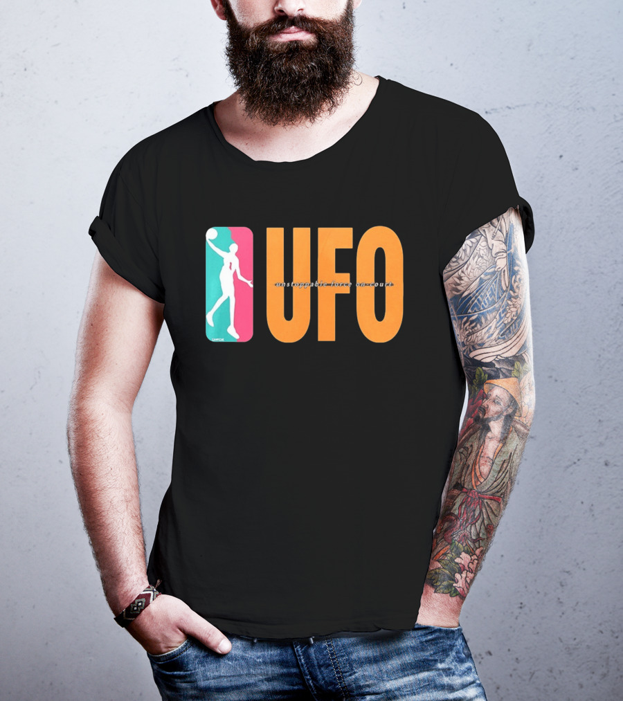 UFO Unstoppable Force On Court San Antonio Spurs T-Shirt