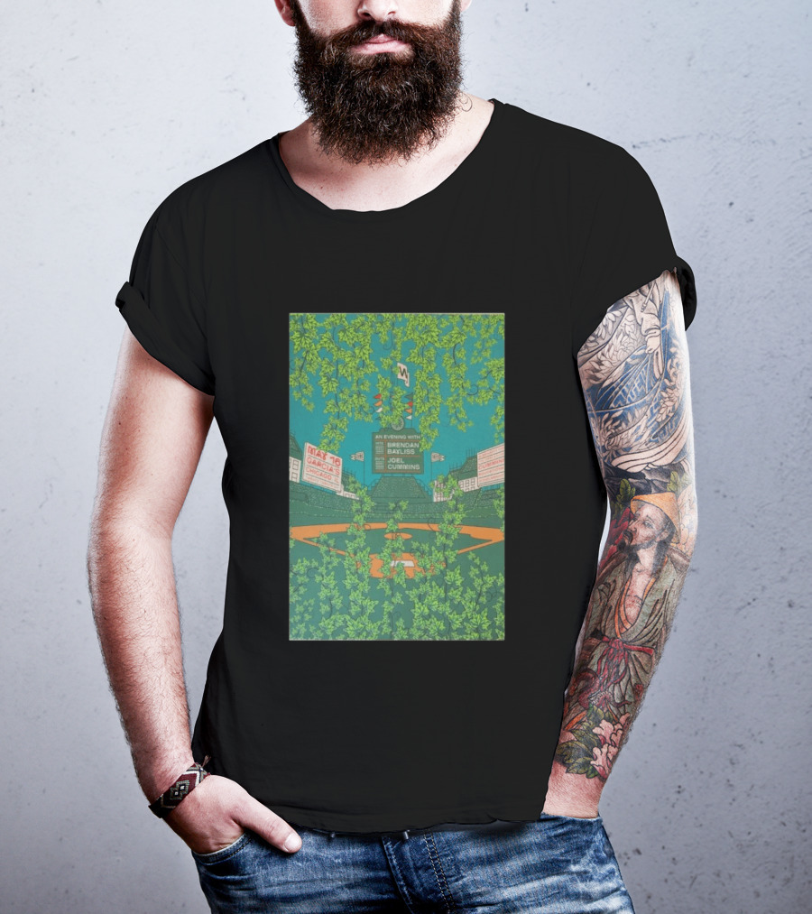 Umphrey's McGee An Evening With Brendan Bayliss Joel Cummins Garcia's Chicago IL May 16 Baseball Field T-Shirt