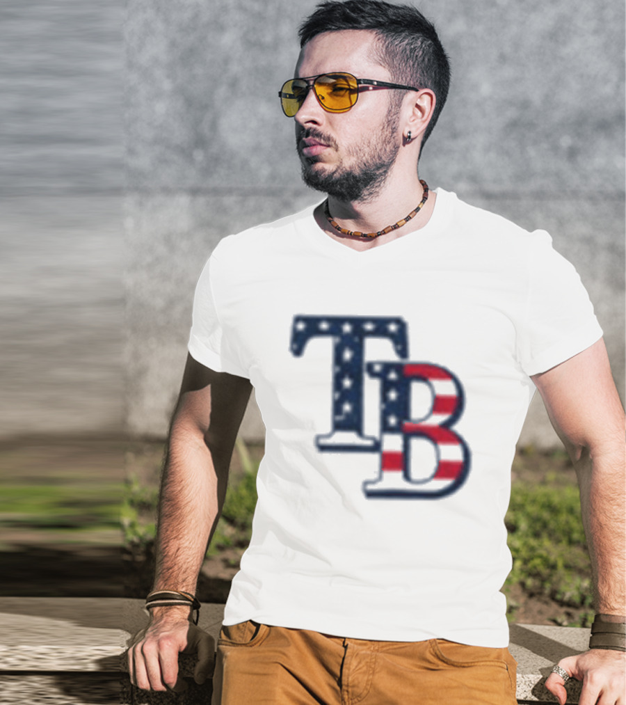 America 250 Years 1776 2026 TB Rays Patriotic Celebration T-Shirt