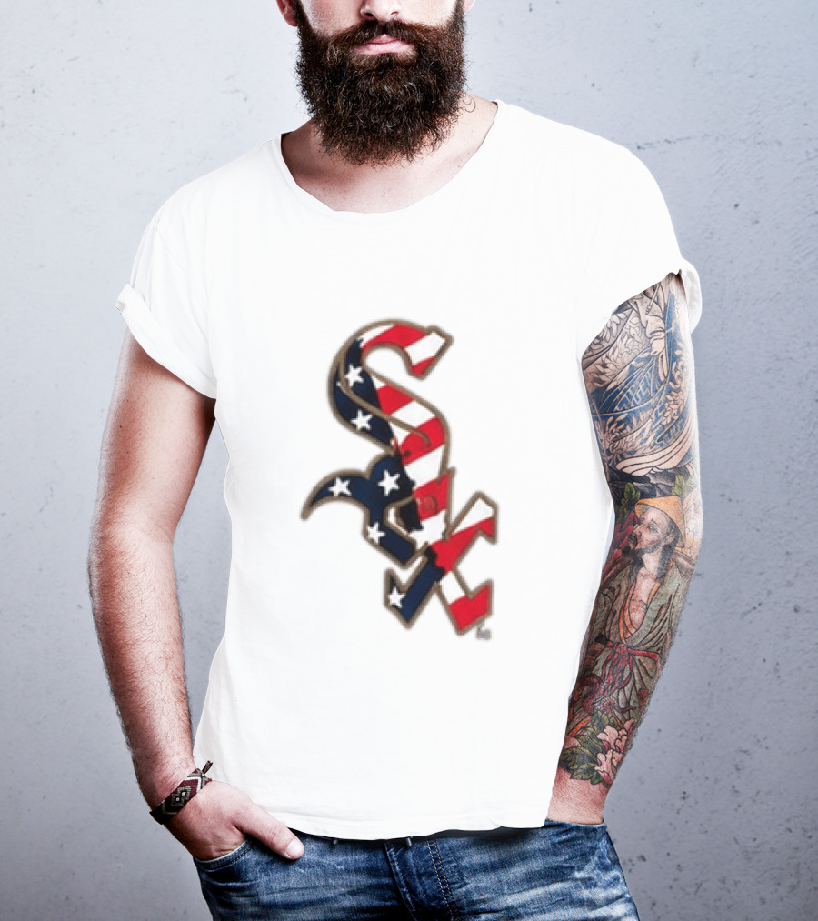 250 Years America 1776 2026 White Sox Stars Stripes MLB T-Shirt