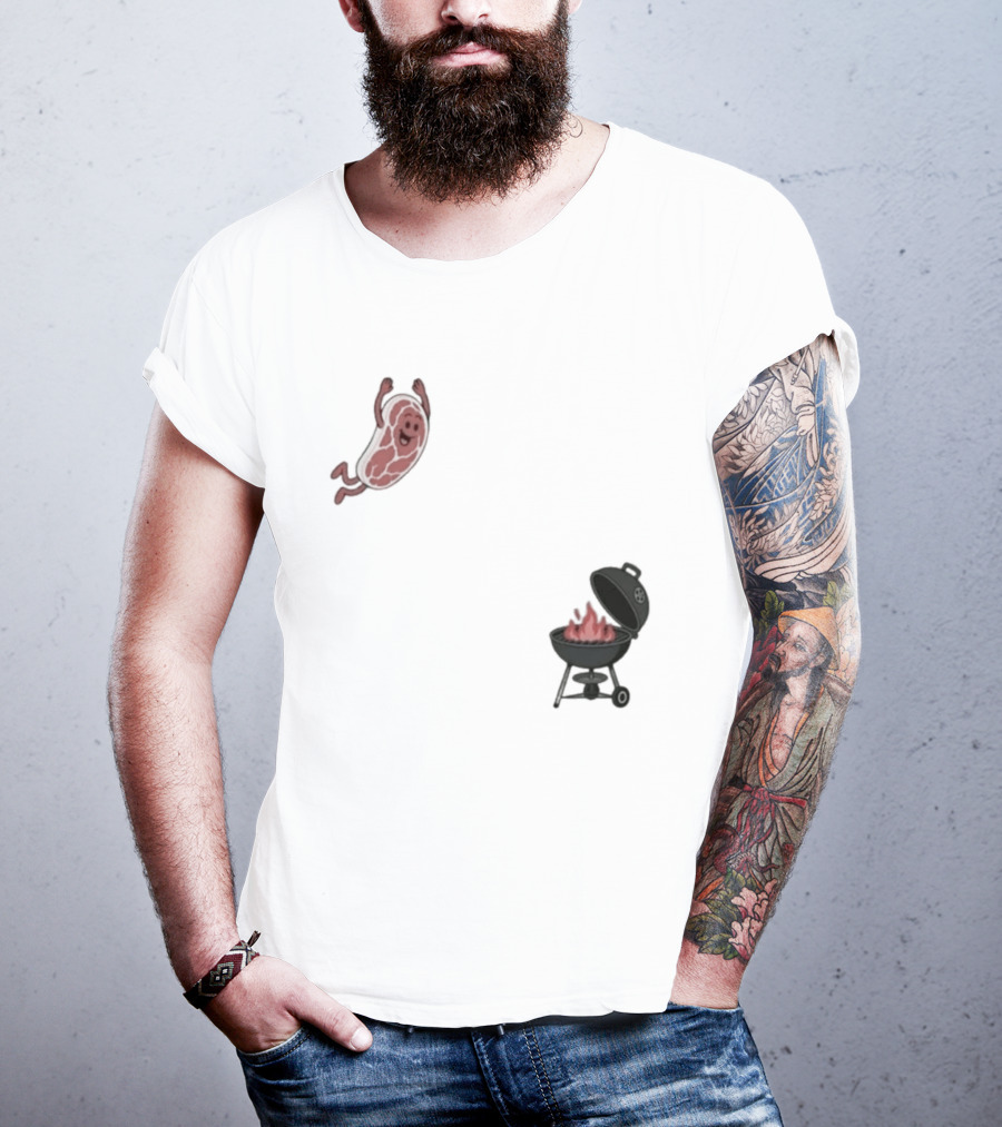 BBQ Jumping Steak 2026 Funny Grill T-Shirt