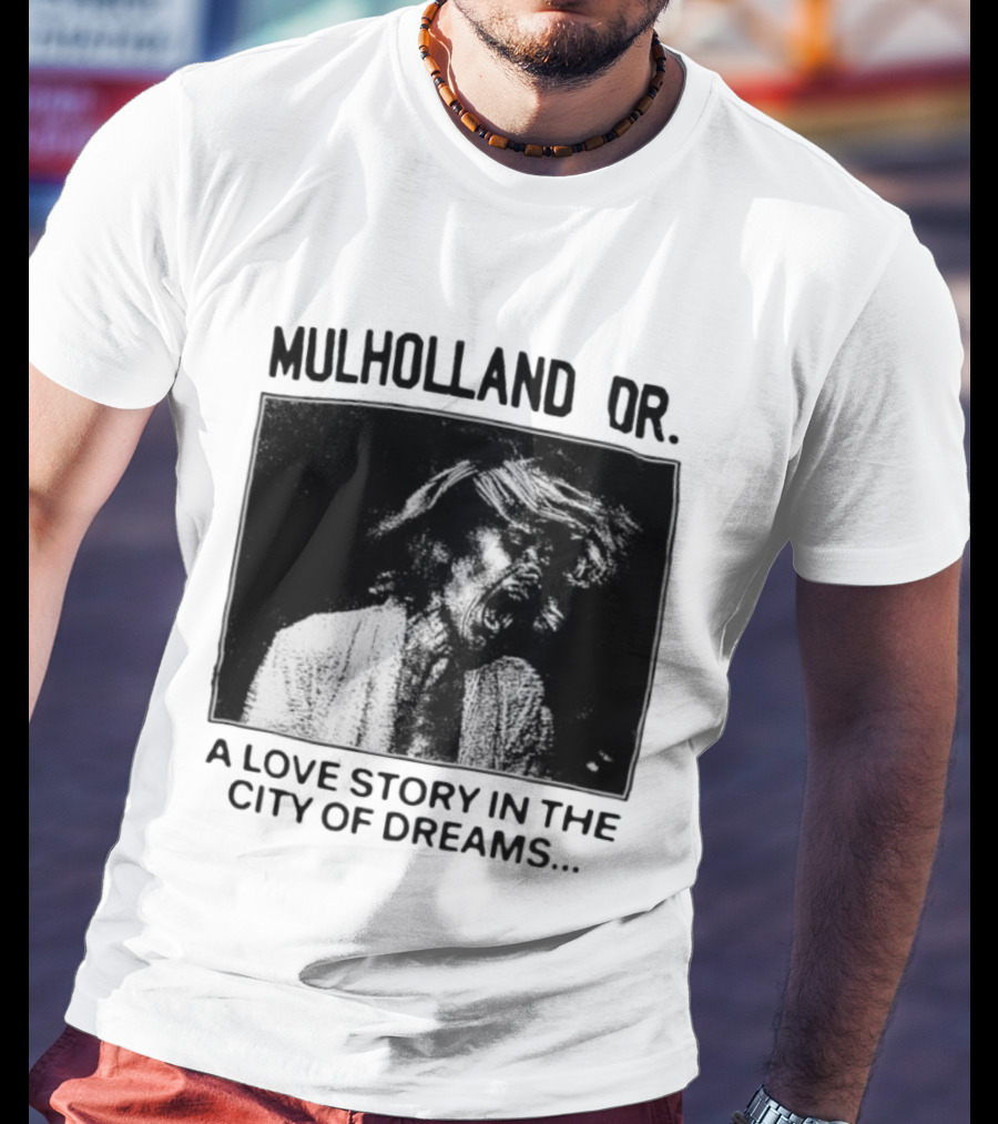 Mulholland Dr. A Love Story In The City Of Dreams Vintage Noir Aesthetic T-Shirt