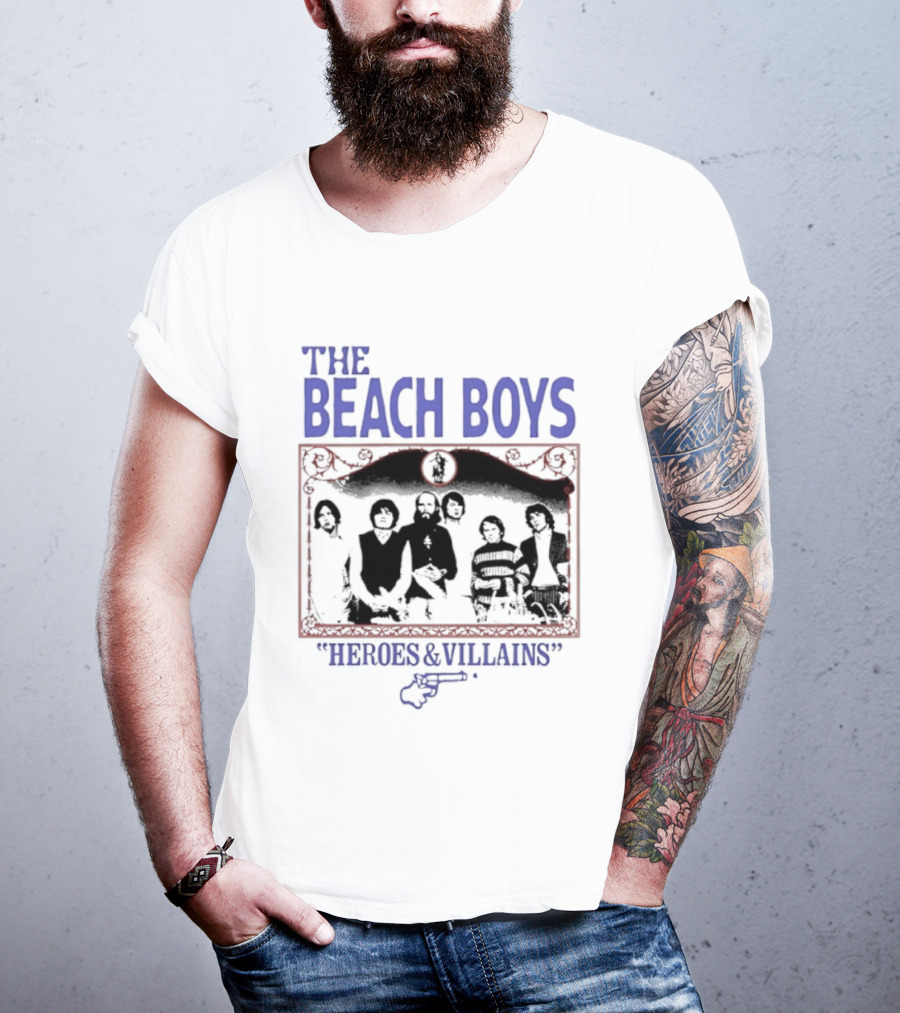 The Beach Boys Heroes And Villains Historic 1970 T-Shirt