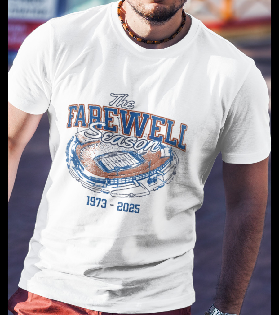 The Farewell Season 1973 2025 Stadium T-Shirt