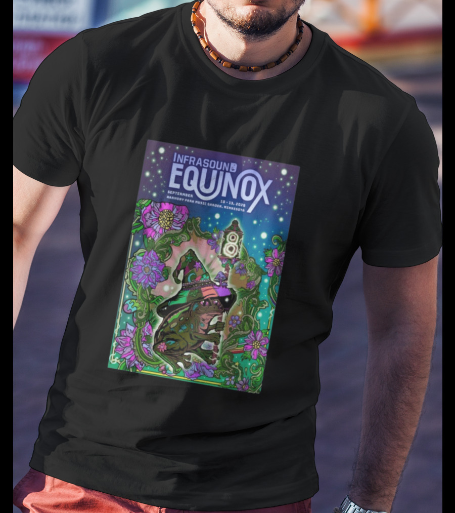 September 10 13 2026 Infrasound Equinox Harmony Park Music Garden Minnesota Festival T-Shirt