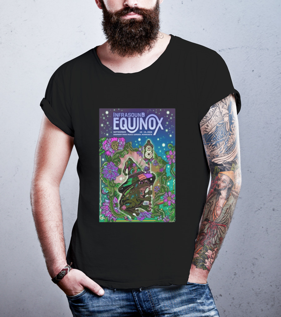 September 10 13 2026 Infrasound Equinox Harmony Park Music Garden Minnesota Festival T-Shirt