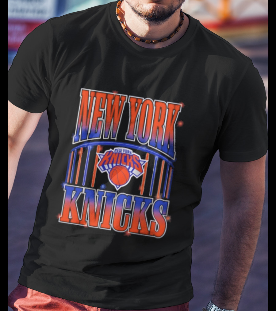 New York Knicks 2026 NBA Primetime Basketball Team T-Shirt