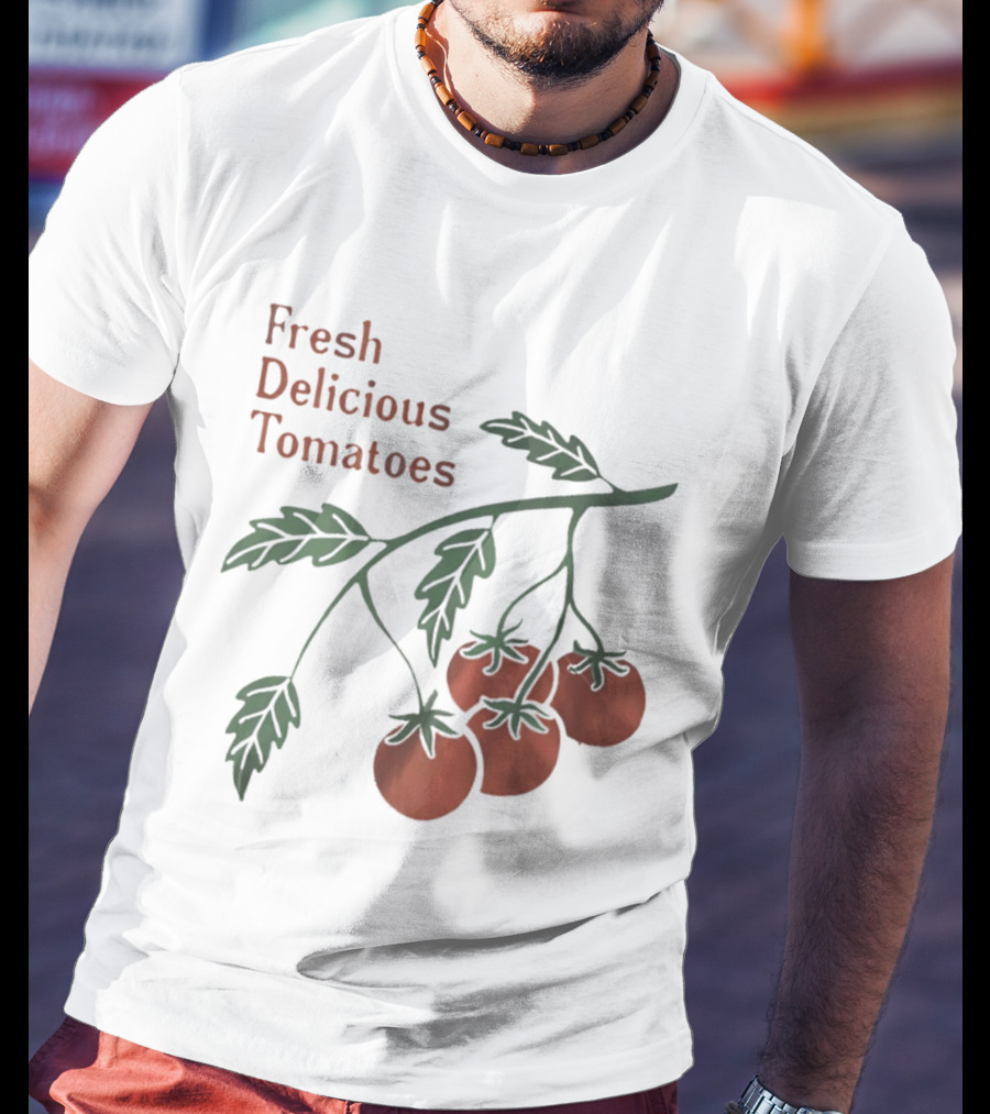 Fresh Delicious Tomatoes Garden Home Grown Plant T-Shirt