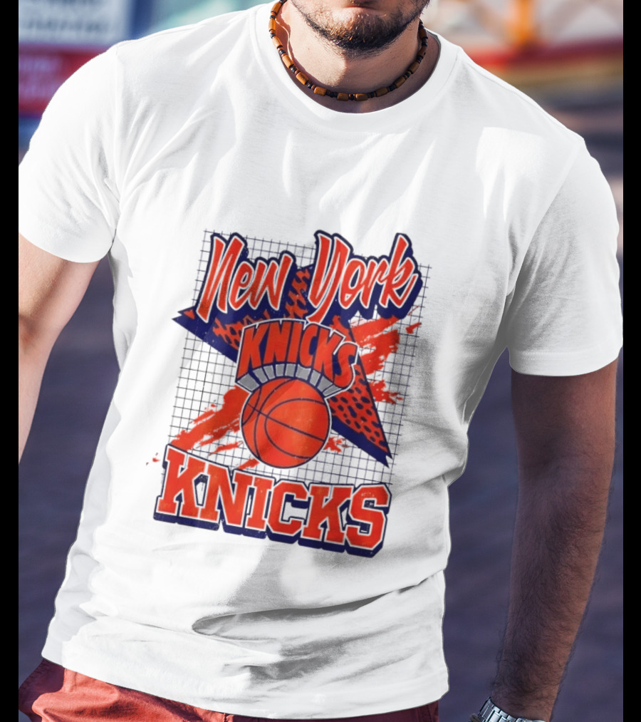 New York Knicks Juvenile Basketball Star T-Shirt