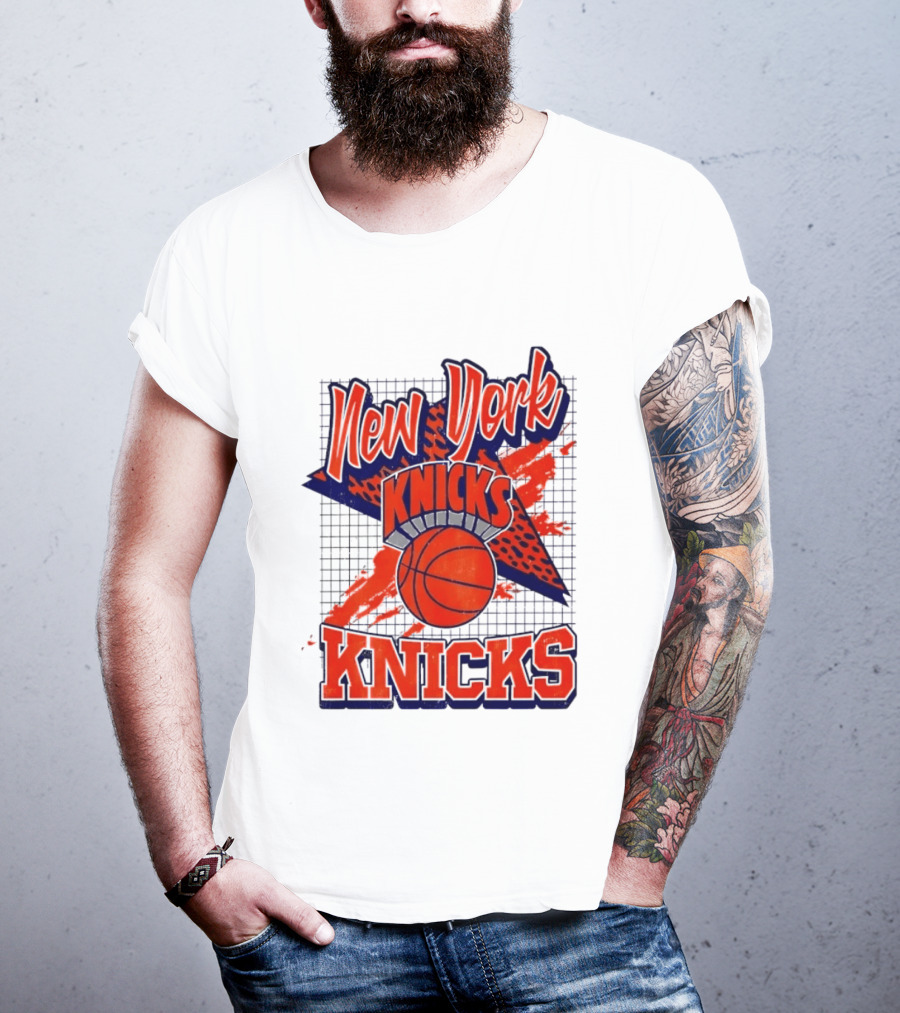 New York Knicks Juvenile Basketball Star T-Shirt